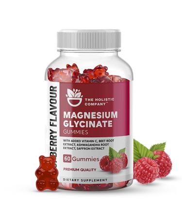 The Holistic Company Magnesium Glycinate Gummies 400MG for Adults & Magnesium for Kids - Premium Quality High Strength Magnesium Gummies