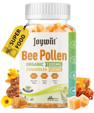 Joywiit D-Mannose Gummies 2000mg & Bee Pollen 1000mg Gummies - Buy Online on GoSupps.com