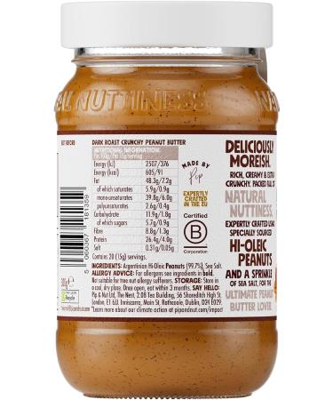 Pip & Nut The Ultimate Extra Crunchy Dark Roast Peanut Butter 300g 1 x 300 g - Buy Online on GoSupps.com