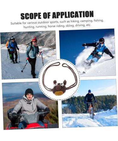 Healeved 5-St Nose Warmer | Wool Nose Masks & Covers | Reusable Knit Protection for Nose | Acrylic Thread | International Shipping - Buy Online on GoSupps.com