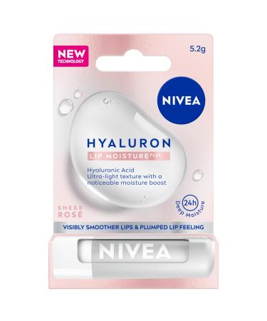 BEIERSDORF AG Levels of Hyalon Lip Moise Rose hydrating lip balm 52 g