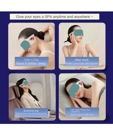 Steam Masque | SPA Warm Eye Masque - Heating Pads for Relief Eye Fatigue Warm Eye Compress Hot Sleep Eye Masque - Buy Online on GoSupps.com