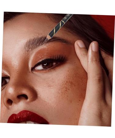 DOITOOL 4pcs Two-in-one Eyebrow Pencil Eyebrow Pen White Toiletry Bottles Eyebrow Drawing Pencils - Buy Online on GoSupps.com