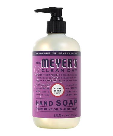 Mrs. Meyer's Clean Day Liquid Hand Soap Variety Pack - Rain Water, Oat Blossom, Plum Berry Scents - 12.5 FL OZ (3 CT) - Buy Online on GoSupps.com