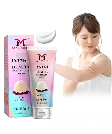 MACARIA Ivanka Beauty Shea Butter Body Lotion 24-Hour Moisturizing Formula