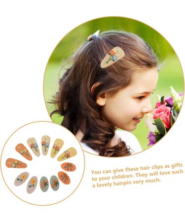 HAPINARY 6 Pairs Fabric Hairpin Hair Clips Cartoon Hair Clip Hairpin Girl Hair Accessory Little Girl Hair Clips Hair Accessories for Hair Barrettes Hair Pin Polyester - Buy Online on GoSupps.com