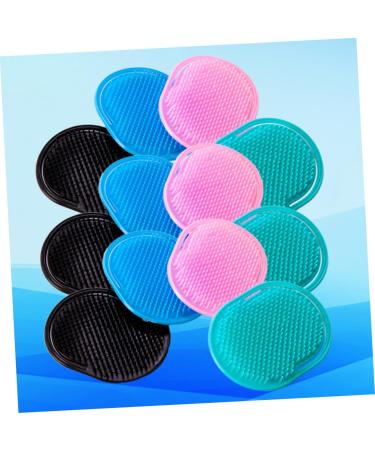 Sewoart 12th Hair Brush - Black Silicone Shampoo & Scalp Massage Comb for Salon Cleaning - Buy Online on GoSupps.com