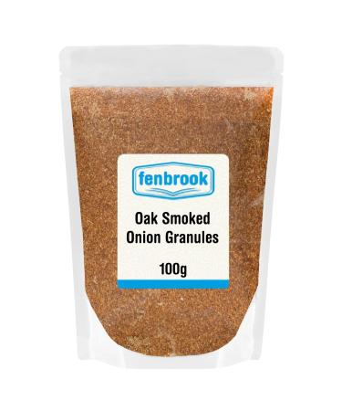 Oak Smoked Onion Granules 100g by Fenbrook