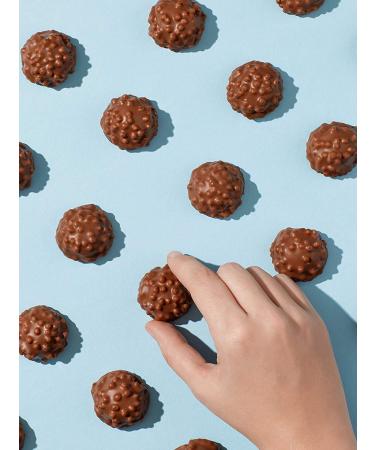 C moi Bag of Little Marshmallow Hedgehog Milk Chocolate Soft Caramel Heart Crispy Cereal Balls Made in France (180 g) - Buy Online on GoSupps.com