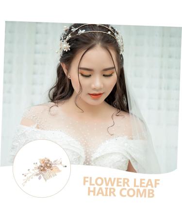 Beavorty Hair Comb Aesthetic Hair Accessories Rhinestone Tiara Headband Birthday Headpiece Bride Hair Accessory Wedding Headdresss Floral Hair Headpiece Metal Miss Alloy Flower Clip - Buy Online on GoSupps.com