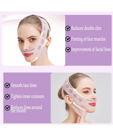 Buy Reusable V Line Mask - Breathable & Comfortable Chin Strap for Women - Pink | International Shipping Available - Buy Online on GoSupps.com
