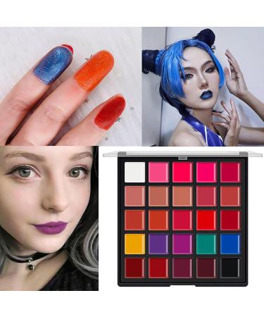Skrskr Lip Palette - 25 Colors of Long-Lasting Waterproof Matte Lipstick for Women | Perfect Gift for Birthdays Christmas Mother's Day & Valentine's Day - Buy Online on GoSupps.com