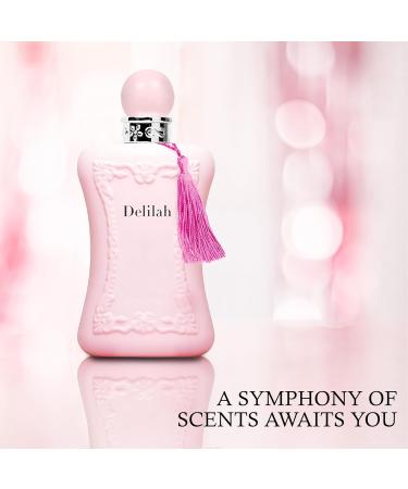 Women's Delilah&Fantastic Perfume Set Romantic Floral Scent Eau De Parfum Spray for Women 3.4 Fl Oz Each Bottle Daily Used Fragrance - Buy Online on GoSupps.com