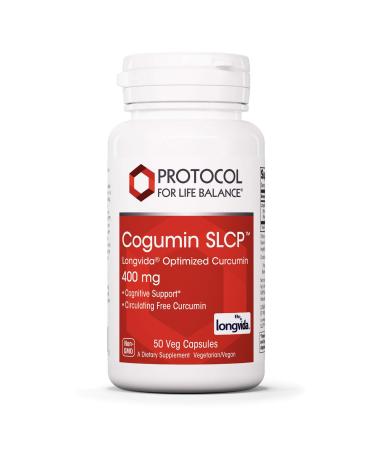 Protocol for Life Balance Curcumin SLCP 400 mg 50 Veg Capsules