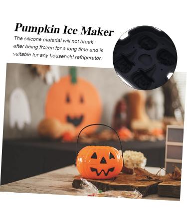 ABOOFAN 1pc Pumpkin Ice Tray Tool Tray Fondant Molds Silicone Ice Reusable Ice Mold Chocolate Forming Box - Buy Online on GoSupps.com