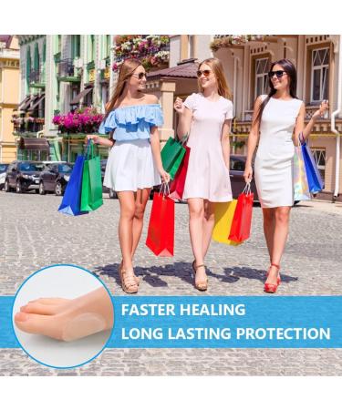 ACWOO Blister Plasters 16PCS - Invisible Hydrocolloid Gel Bandages for Feet, Toes, Fingers and Heels - Waterproof Blister Cushion Pad - Buy Online on GoSupps.com