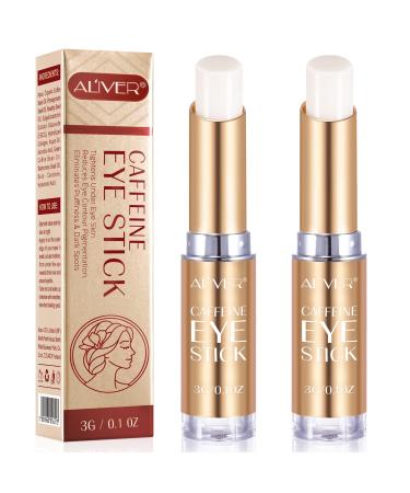 Yitebe Caffeine Eye Cream with Hyaluronic Acid Green Tea & More - Anti-Aging Dark Circles Puffy Eyes Wrinkle Reduction Eye Cream - 2PACK