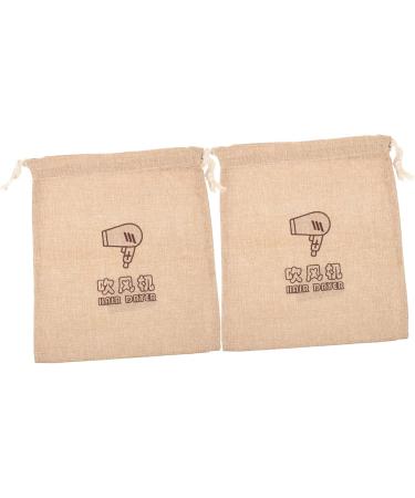 Baluue 4 Pcs Portable Drawstring Bag Drawstring Travel Pouch Storage Bag for Hair Dryer Hair Tool Bag Cloth - Buy Online on GoSupps.com