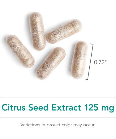 Nutricology Citrus Seed Extract Supplement - Grapefruit Seed Extract 250mg Supports Metabolic Function Vegetarian Capsules - 150 Count 125 mg - Buy Online on GoSupps.com