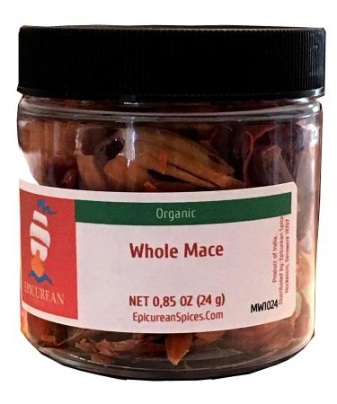 Epicurean Spices Organic Whole Mace, 0.85 Oz 0.85 Ounce (Pack of 1)
