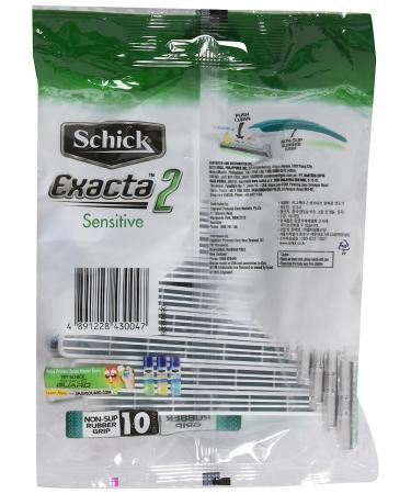Buy Schick Exacta2 Sensitive Disposable Shaver 20 Pack - Best International Shipping & Deals - Buy Online on GoSupps.com