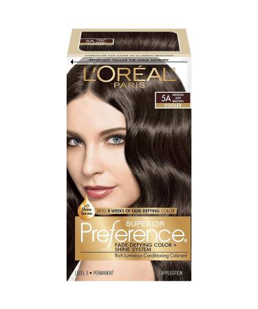 L'Oreal Superior Preference - 5A Medium Ash Brown