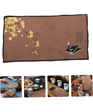 MAGICLULU 2 Pcs Tea Cloth Sink Drying Mat Dish Drying Cloth China Fabric Embroidered As Shownx2pcs 30X15.5X0.2cmx2pcs - Buy Online on GoSupps.com