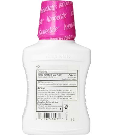 Kaopectate Liquid Peppermint 8 oz: Fast-Acting Relief for Digestive Upset - Buy Online on GoSupps.com