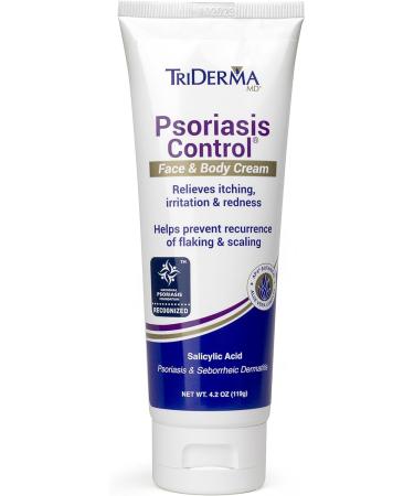 TriDerma Psoriasis Control Cream & Body Wash Bundle - 4.2oz & 16oz - Soothes Psoriasis Symptoms & Relieves Dry, Itchy, Red, Flaky Skin - Buy Online on GoSupps.com