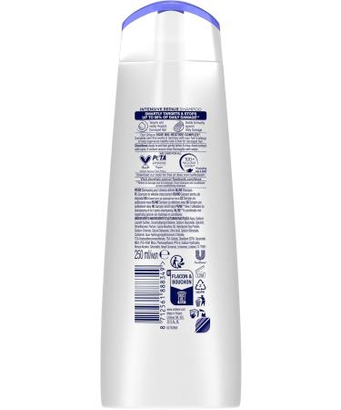 DOVE - Intense Repair Shampoo - Nourishes damaged hair - Strengthens hair and helps repair (pack of 6x250ml) - Buy Online on GoSupps.com