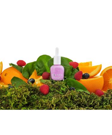 Nailtopia Bio-Sourced Chip No Nail Lacquer - Vegan Pastel Violet Nail Polish - Strengthens Nails with Superfood Ingredients - 0.41 Oz - Buy Online on GoSupps.com