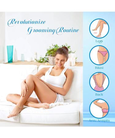 Comblu Crystal Hair Remover | Painless Reusable Magic Hair Eraser for Men & Women | Easy-to-Use Crystal Hair Removal Stone (Pink Rose) - International Shipping Available - Buy Online on GoSupps.com
