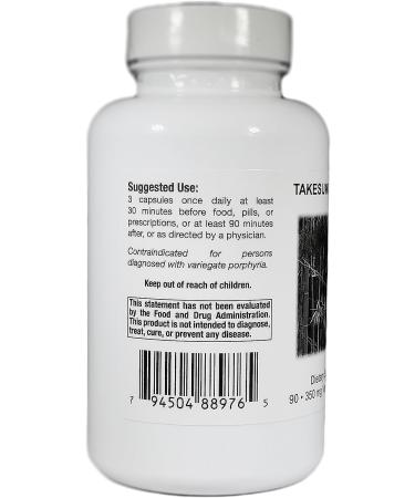 Supreme Nutrition Takesumi Supreme 90 Pure Activated Bamboo Charcoal Capsules - Buy Online on GoSupps.com