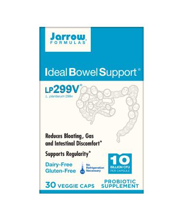 Jarrow Formulas Ideal Bowel Support Veggie Capsules 30 Count