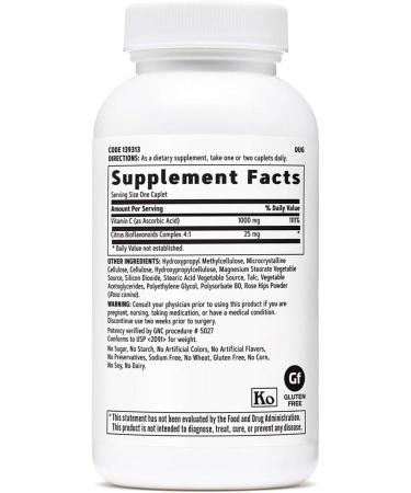 GNC Vitamin C 1000mg Caplets - 90 Count (Pack of 1) - Buy Online on GoSupps.com