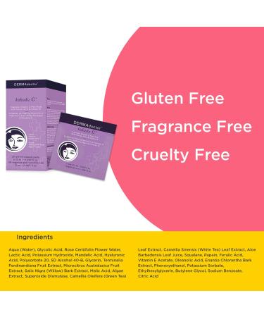 Buy DERMAdoctor Kakadu C Intensive Vitamin C Peel Pad - 30 Count | Brightening Exfoliating Pads for Radiant Skin | International Shipping Available - Buy Online on GoSupps.com