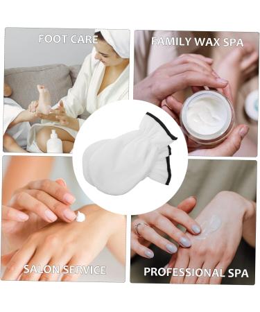 Beavorty Heated Gloves 3 Pairs Wax Essential Oil Gloves Wax Bath Foot Cover Spa Hand Gloves Thickened Gloves Moisturizing Mitts Hand Care Treatment Warm Wax White Work Flannel Insulation - Buy Online on GoSupps.com