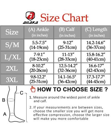 Ailaka Zipper Compression Socks 15-20 mmHg for Women Men - Knee High Open Toe Support - XXL Pure Grey - 1 Pair - Buy Online on GoSupps.com