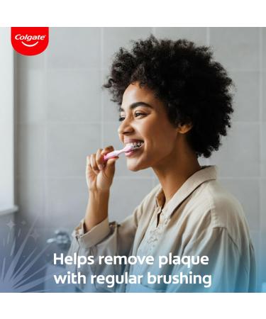  Colgate Colgate Advanced White Toothpaste 6 x 75 ml | Whiter Teeth in 10 Days | Clinically Proven Whitening | Whitening Toothpaste with Micro-Cleaning Crystals | Mint Toothpaste - Buy Online on GoSupps.com