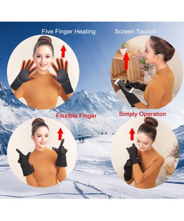 LPCRILLY Rechargeable Battery Electric Heated Gloves for Arthritis Hands  Ultrathin Hand Warmer Motorcycle or Bicycle Riding Skiing Fishing Gloves Screen Touchable Medium - Buy Online on GoSupps.com