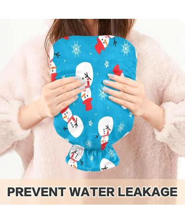 KCL Deci Hot Water Bottle with Cover - White Snowman 2L | Relief for Menstrual Cramps Neck & Shoulder Pain Hand & Foot Warmer - International Shipping Available - Buy Online on GoSupps.com