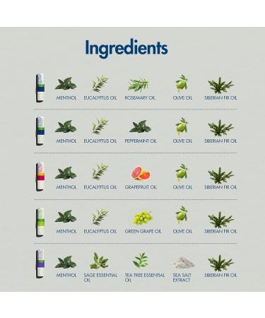 Herb Island 2 in 1 Nasal Stick Inhaler Nose Refreshing VapoInhaler Essential Oil Rub On-The-Go Freshing Focus Awake - Buy Online on GoSupps.com