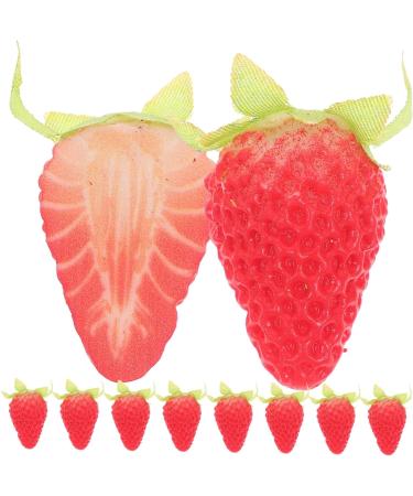 Alipis 20 Pcs Simulated Strawberry Model Home Decor Fruit Lifelike Strawberry Model Strawberry Decor Artificial Strawberry Model Artificial Strawberry Ornament Household Avocado Pvc As Shownx2pcs 3.80X2.50X1.50CMx2pcs - Buy Online on GoSupps.com