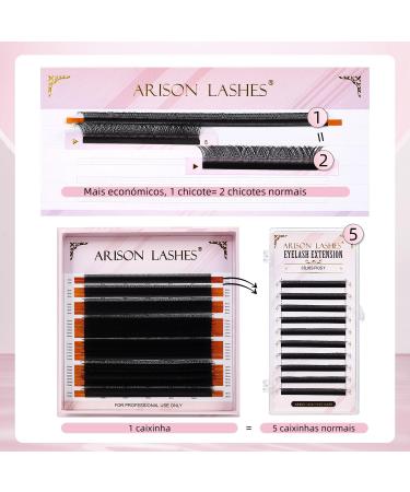 Y Lash Extensions - YY 2D Volume D Curl Premade Fans (30 Rows) - Free Backcard - Shop Now! - Buy Online on GoSupps.com