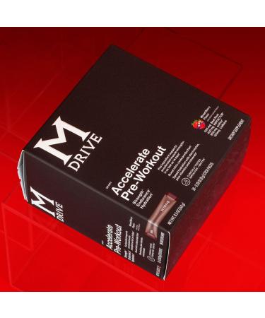 Mdrive Accelerate Pre-Workout Powder Single Serving Packets Mixed Berry 30 Count (Stimulant Mixed Berry) - Buy Online on GoSupps.com