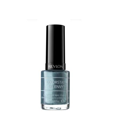 Revlon ColorStay Gel Envy Longwear Nail Polish  with Built-in Base Coat & Glossy Shine Finish  in Blue/Green  340 Sky's The Limit  0.4 oz