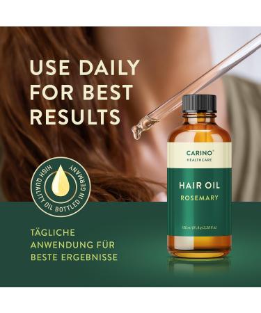 Hair oil with rosemary oil 100ml with pipette for simple appliance - Buy Online on GoSupps.com