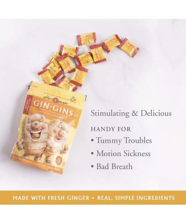 Ginger People Gin Gins Hard Candy - 3 oz (Pack of 2) | Natural Ginger Candy - Buy Online on GoSupps.com