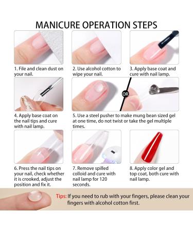 Lofuanna 15g Solid Gel Glue for Nail Tips | Nail Art Rhinestone Adhesive | Press on Nails UV/LED | 3D Sculpture Gel Mold | DIY Nail Design Kit (2Pcs) - Buy Online on GoSupps.com