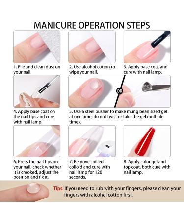 Lofuanna 15g Solid Gel Glue for Nail Tips - Nail Art Rhinestone Glue for Press on Nails - UV/LED Needed - 3D Sculpture Gel Nail Mold - DIY Design with Stirring Rod - 1Pcs - Buy Online on GoSupps.com